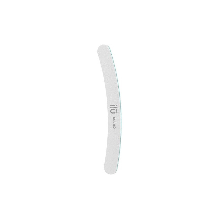 Ilu Ns Nail File White Banana Grid 100/180 | Bellasoa Paris
