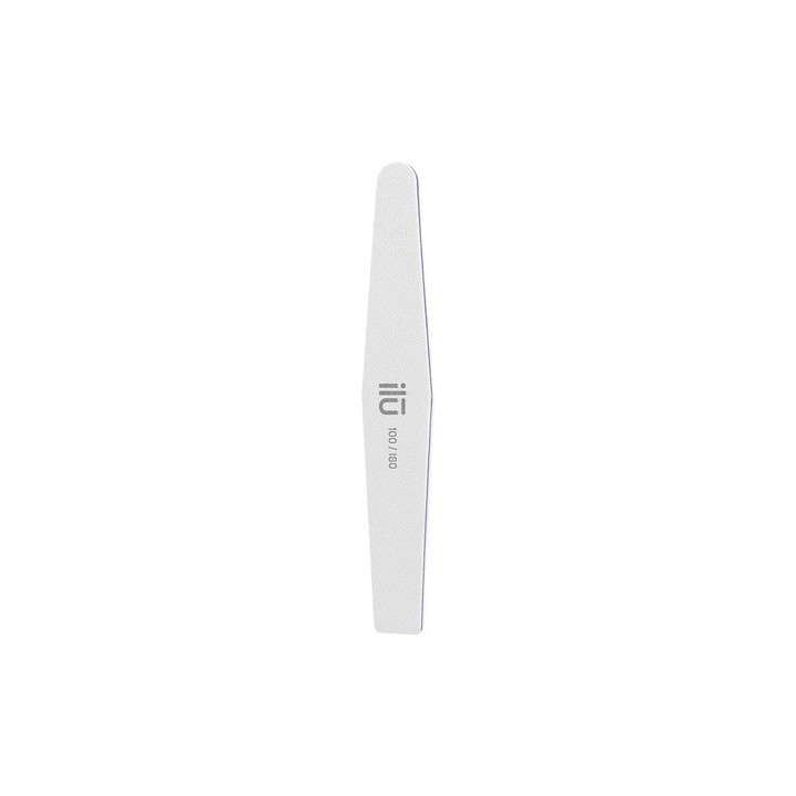Ilu Ns Nail File White Diamond Grid 100/180 | Bellasoa Paris