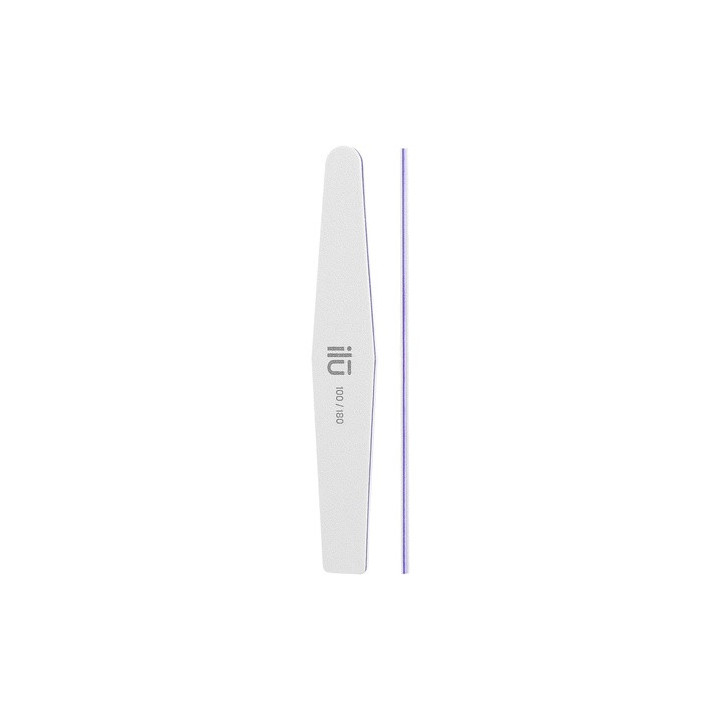 Ilu Ns Nail File White Diamond Grid 100/180 | Bellasoa Paris