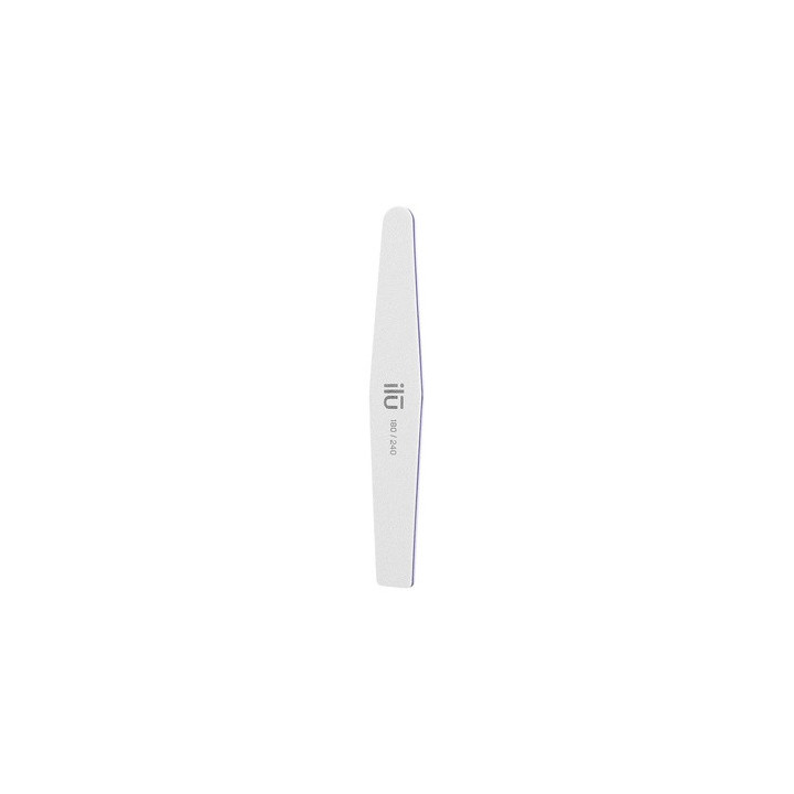 Ilu Ns Nail File White Diamond Grid 180/240 | Bellasoa Paris