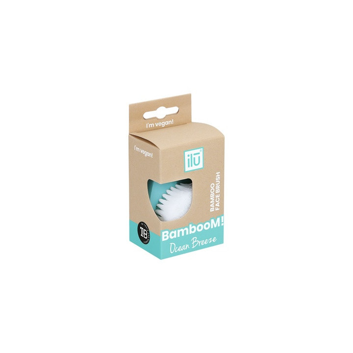 Ilu Sc Bamboom Face Brush Ocean Breeze | Bellasoa Paris