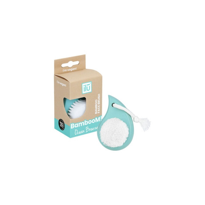 Ilu Sc Bamboom Face Brush Ocean Breeze | Bellasoa Paris