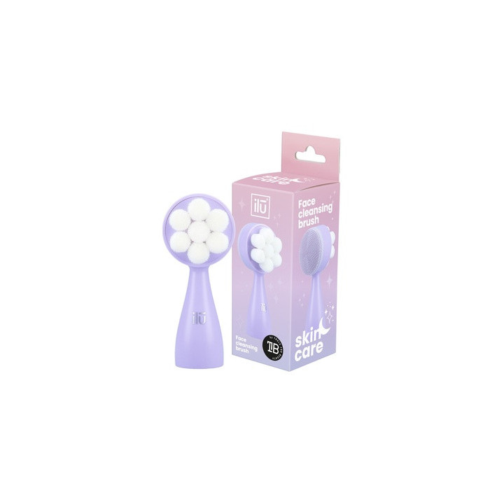 Ilu Sc Face Cleansing Brush Purple | Bellasoa Paris