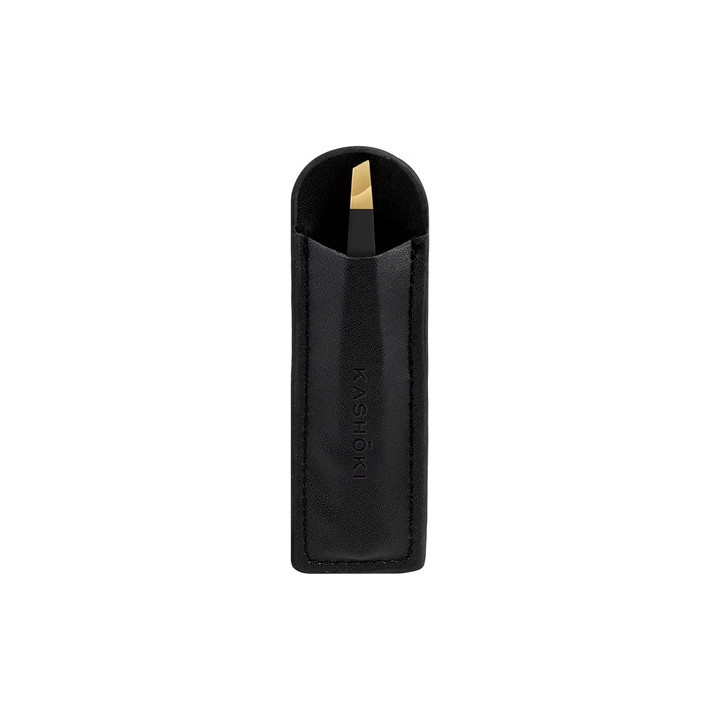 Kashoki Mu Acc Slant Tweezers With Case | Bellasoa Paris