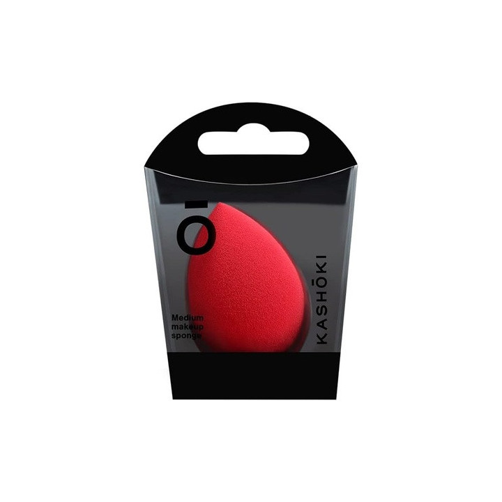 Kashoki Mu Sponge Raindrop Medium Red | Bellasoa Paris
