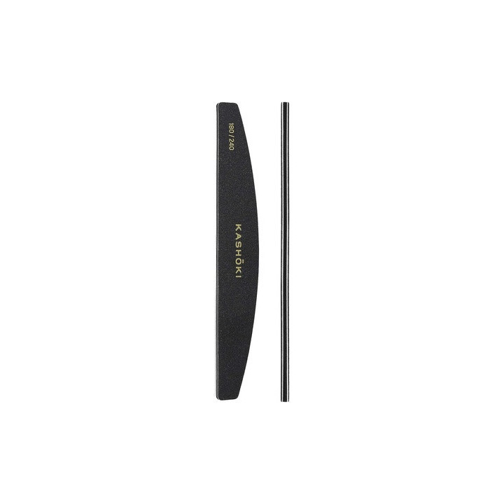 Kashoki Ns Nail File Black Bridge Grid 180/240 | Bellasoa Paris