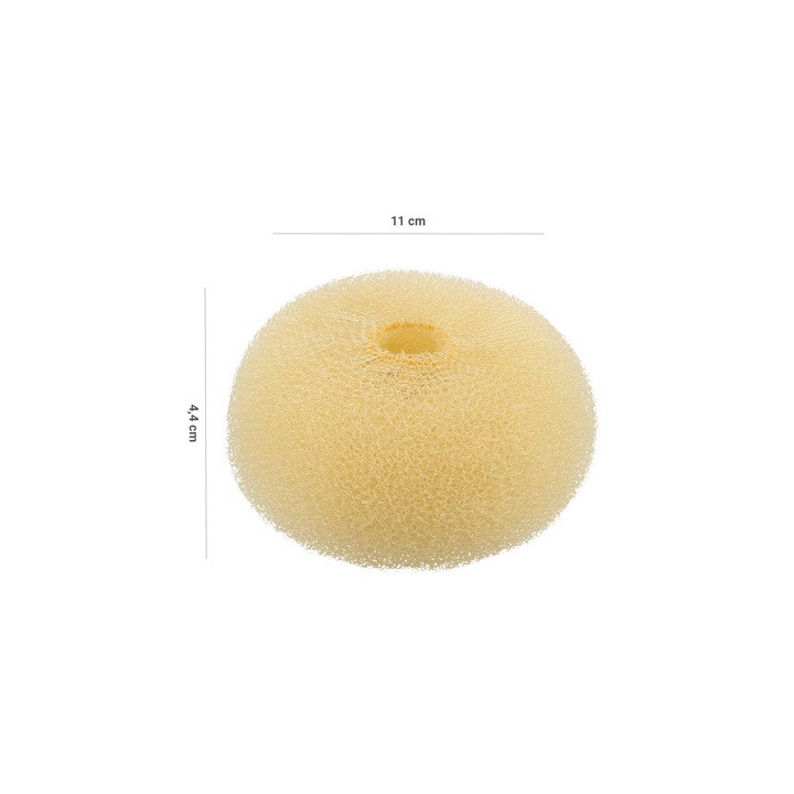 Lussoni Hr Acc Hair Bun Ring Yellow 110MM | Bellasoa Paris