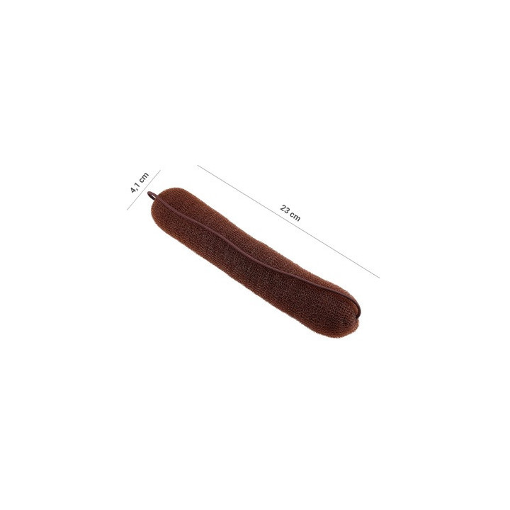 Lussoni Hr Acc Hair Bun Roll Brown 230MM | Bellasoa Paris