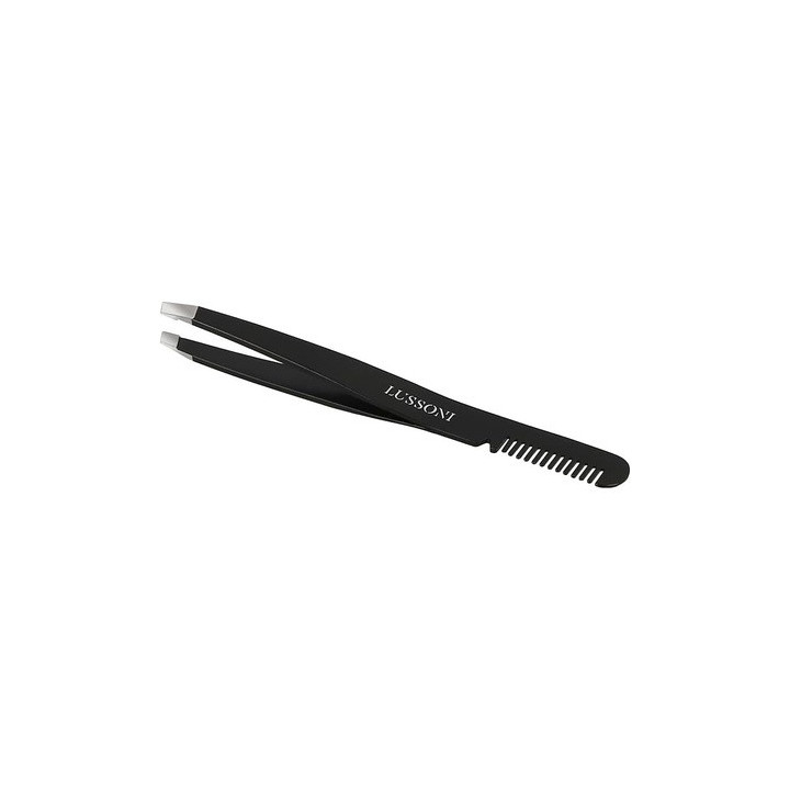 Lussoni Mu Acc Slant Tweezers With Comb | Bellasoa Paris