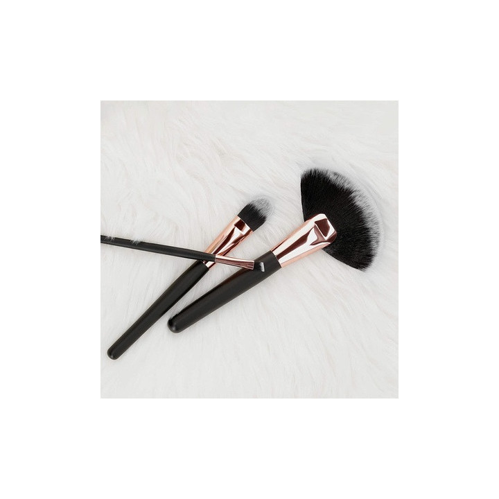 Mimo Makeup Brush Black 24 Pcs Set | Bellasoa Paris