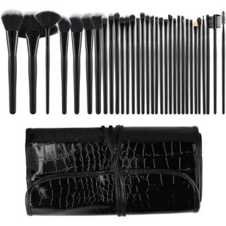 Mimo Makeup Brush Black 32PCS Set | Bellasoa Paris