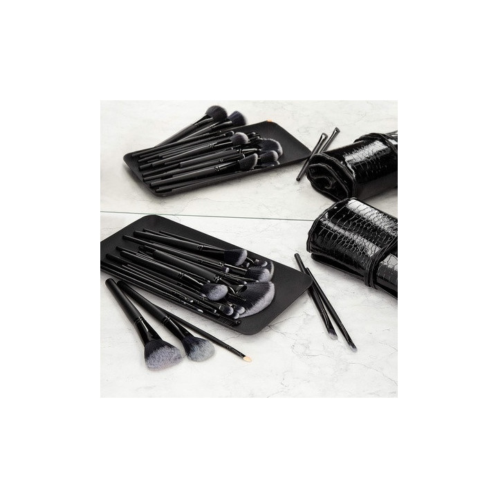 Mimo Makeup Brush Black 32PCS Set | Bellasoa Paris