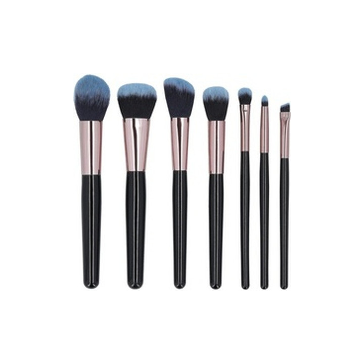 Mimo Makeup Brush Black 7 Pcs Set | Bellasoa Paris