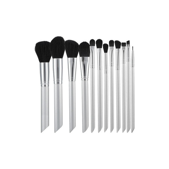 Mimo Makeup Brush Grey 12PCS Set | Bellasoa Paris