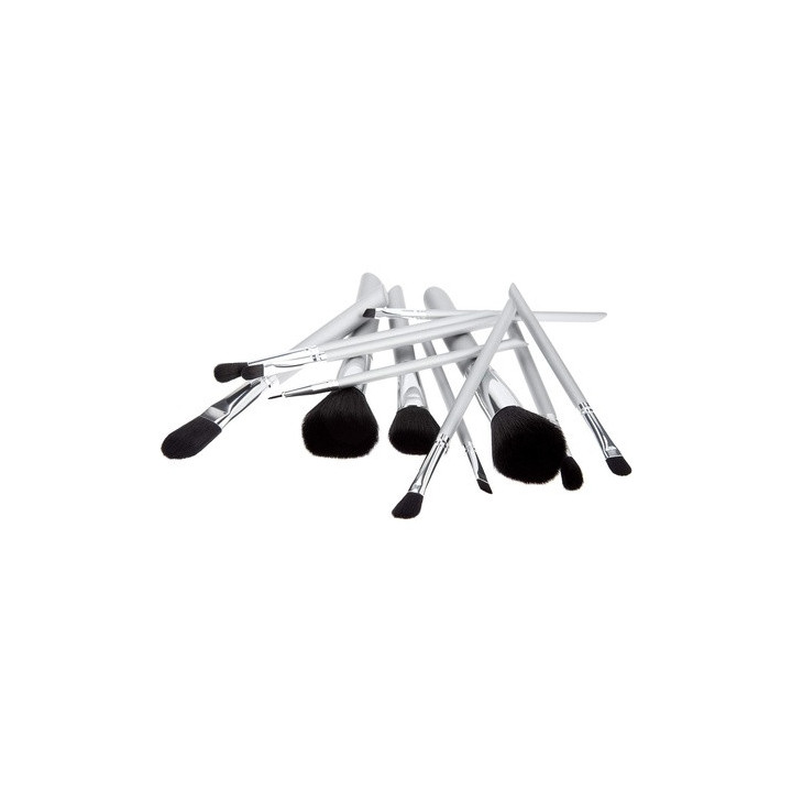 Mimo Makeup Brush Grey 12PCS Set | Bellasoa Paris