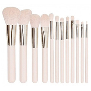 Mimo Makeup Brush Pink 12PCS Set | Bellasoa Paris