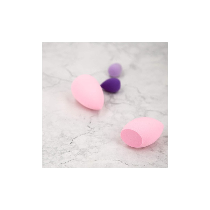 Mimo Makeup Spong Olive Oblique Light Pink 38X65MM | Bellasoa Paris