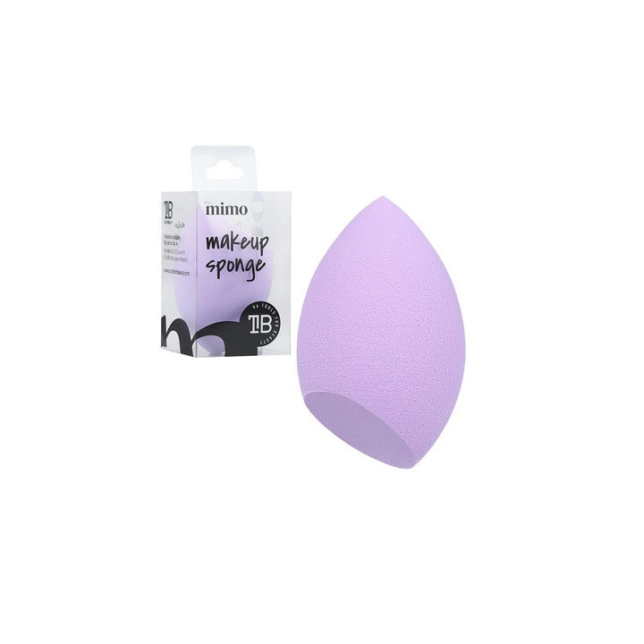 Mimo Makeup Sponge Olive Oblique Purple 38X65MM | Bellasoa Paris