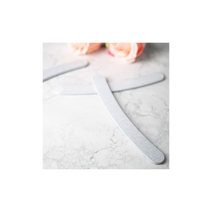 Mimo Nail File Banana Zebra Grid 180/240 | Bellasoa Paris