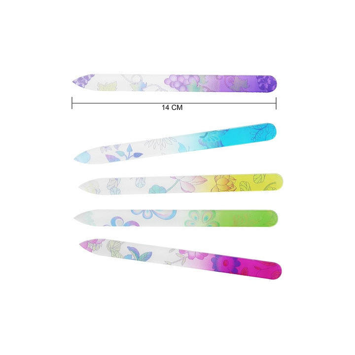 Mimo Nail File Flower Printed Glass | Bellasoa Paris