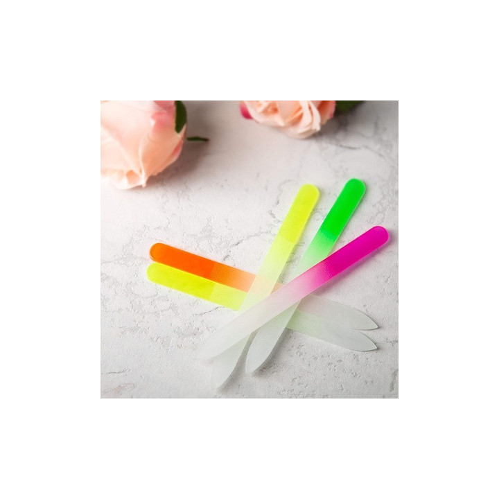 Mimo Nail File Neon Color Glass | Bellasoa Paris