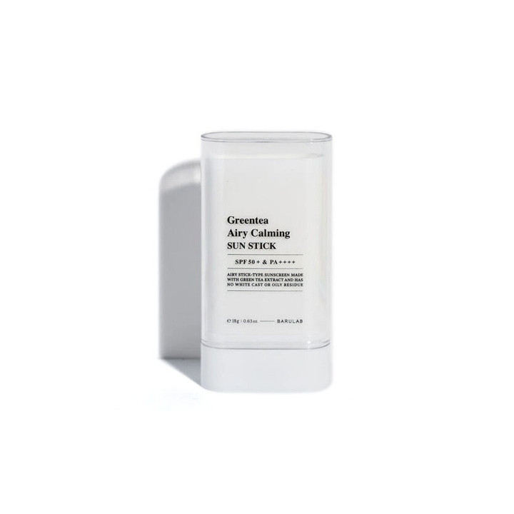 Barulab Greentea Airy Calming Sun Stick 18G | Bellasoa Paris