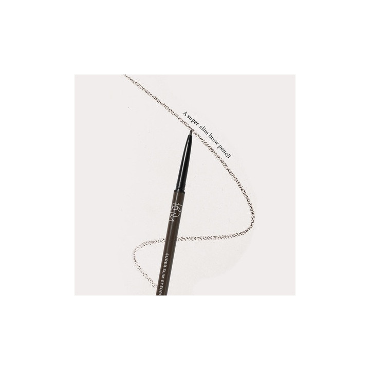 Bom Super Slim Eyebrow 01 Charcoal Brown 0.1G | Bellasoa Paris