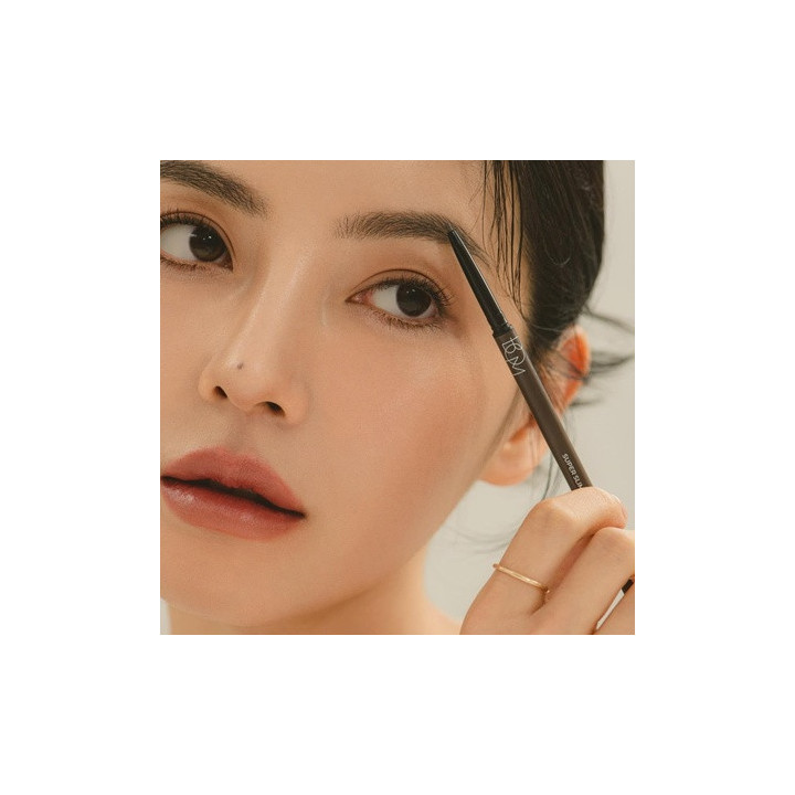Bom Super Slim Eyebrow 01 Charcoal Brown 0.1G | Bellasoa Paris