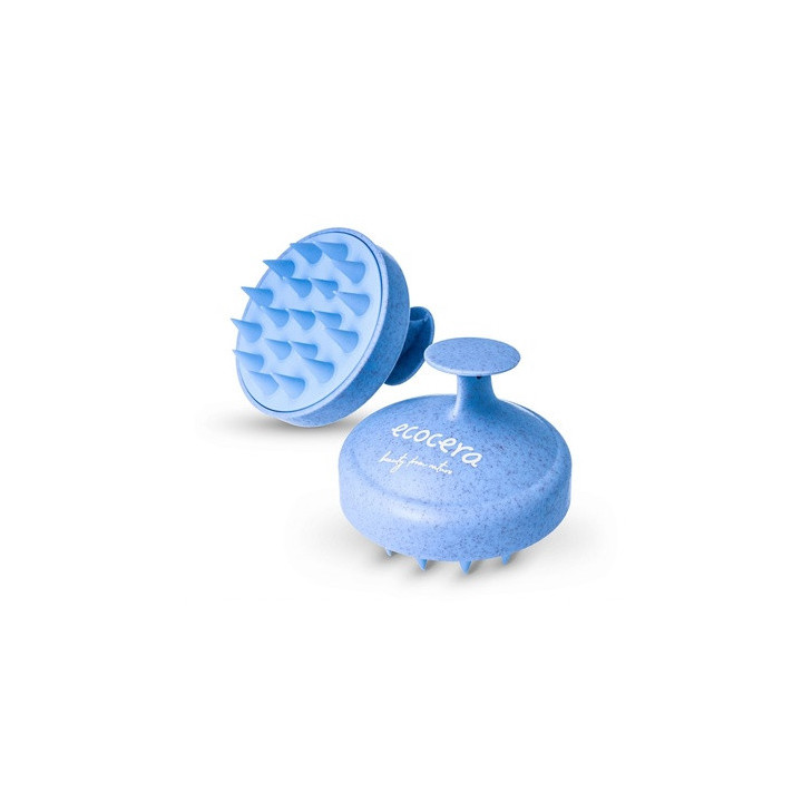 Ecocera Hair Scalp Massager Brush Blue | Bellasoa Paris