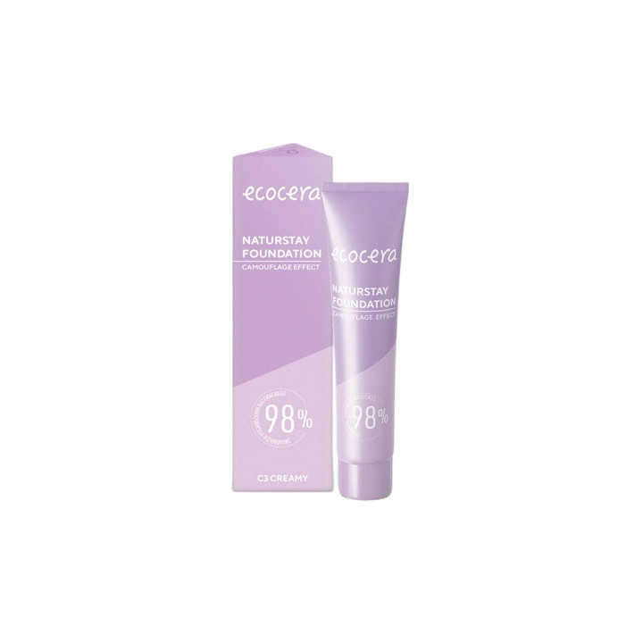 Ecocera Naturstay Foundation C3 Creamy 30ML | Bellasoa Paris