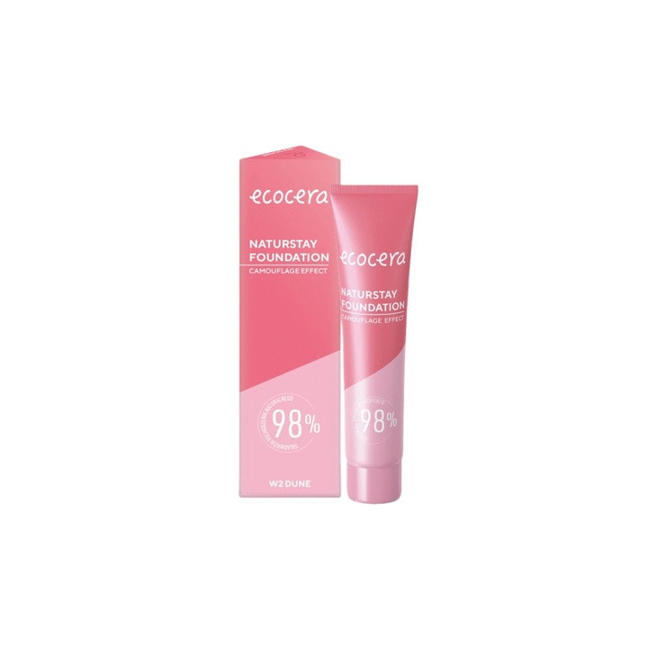 Ecocera Naturstay Foundation W2 Dune 30ML | Bellasoa Paris