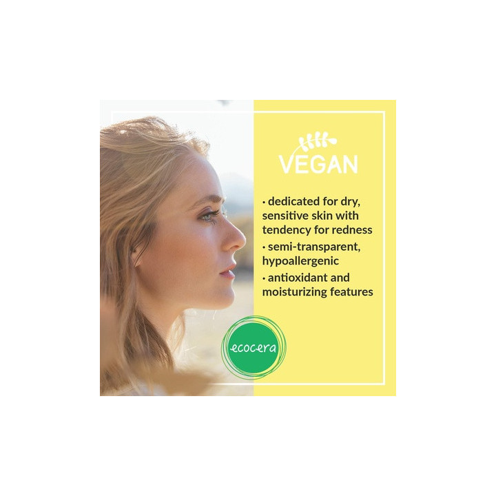Ecocera Pressed Powder Banana 10G | Bellasoa Paris