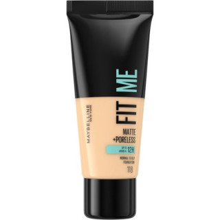 Fit Me Foundation 118 Nude Tube 30ML | Bellasoa Paris