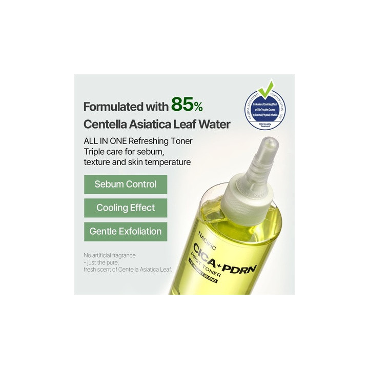 Nacific — Lotion tonique cica, 150 ml | Bellasoa Paris