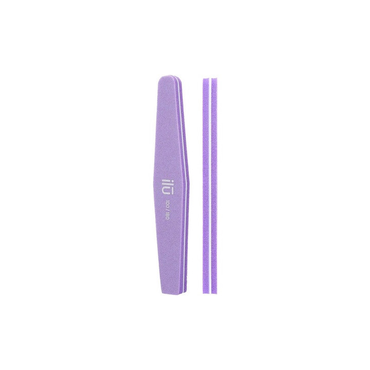 Ilu Ns Buffer Diamond Purple Grid 100/180 | Bellasoa Paris