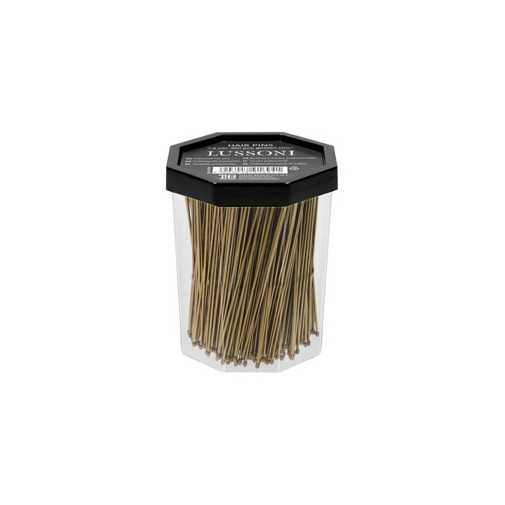 Lussoni Hr Acc Hair Pins Golden 7,5CM 300 Pcs | Bellasoa Paris