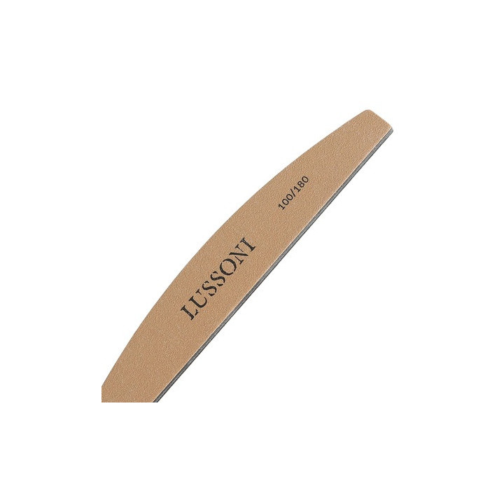 Lussoni Ns Brown Bridge File Grid 100/180 50PCS | Bellasoa Paris