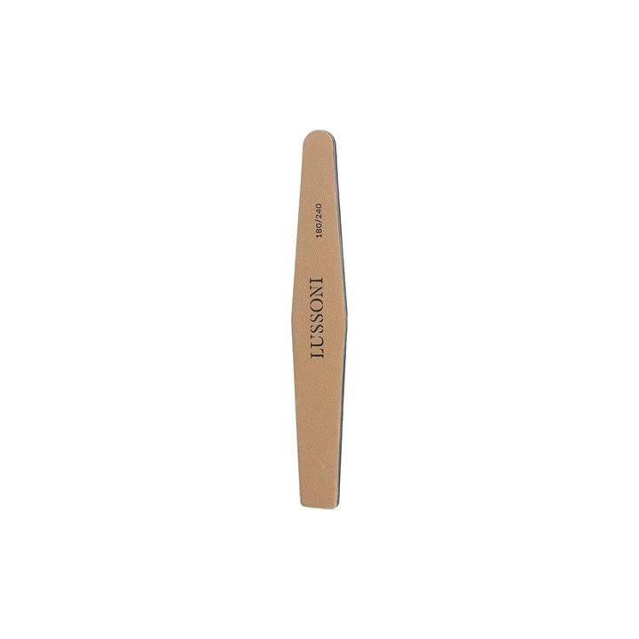 Lussoni Ns Brown Diamond File Grid 180/240 10PCS | Bellasoa Paris