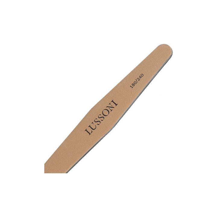Lussoni Ns Brown Diamond File Grid 180/240 10PCS | Bellasoa Paris