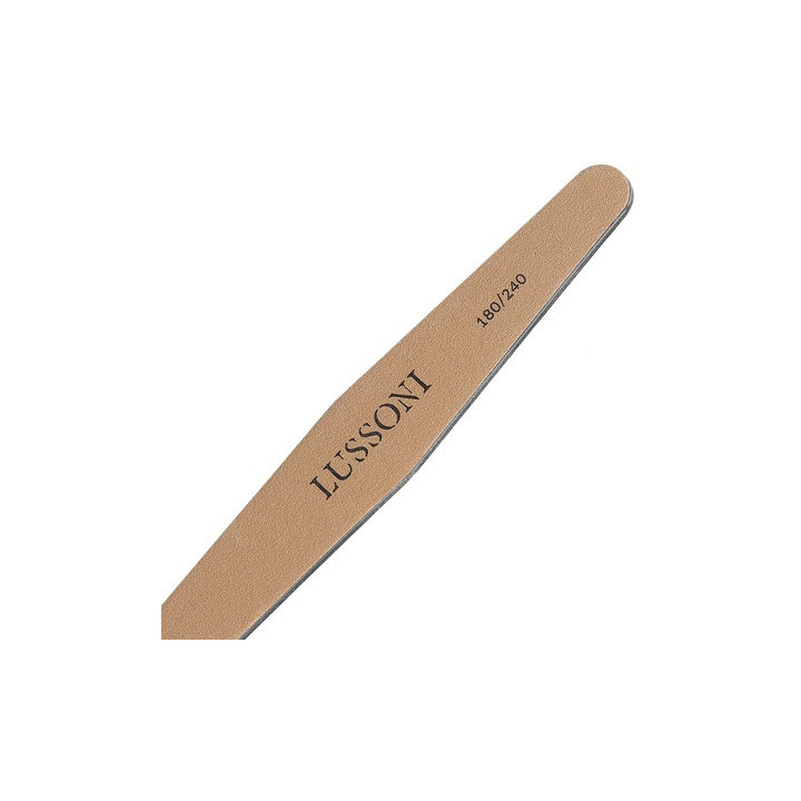 Lussoni Ns Brown Diamond File Grid 180/240 50PCS | Bellasoa Paris