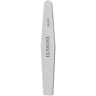 Lussoni Ns Zebra Diamond File Grid 180/240 25PCS | Bellasoa Paris