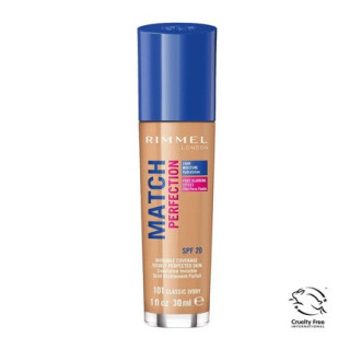 Rimmel Match Perfection SPF20 101 Clas. Ivory 30ML | Bellasoa Paris