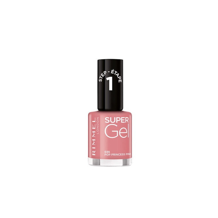 Rimmel Super Gel 035 Pop Princess Pink 12ML | Bellasoa Paris