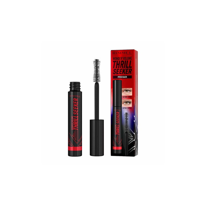 Rimmel Volume Thrill Seeker Pitch Black 8ML | Bellasoa Paris