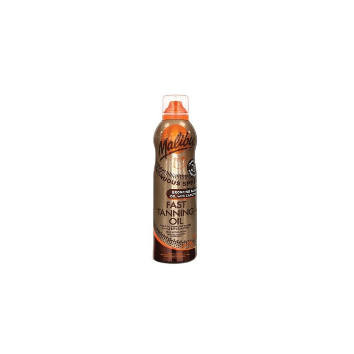 Malibu 175ML Continuous Fast Tanning Oil Spray | Bellasoa Paris