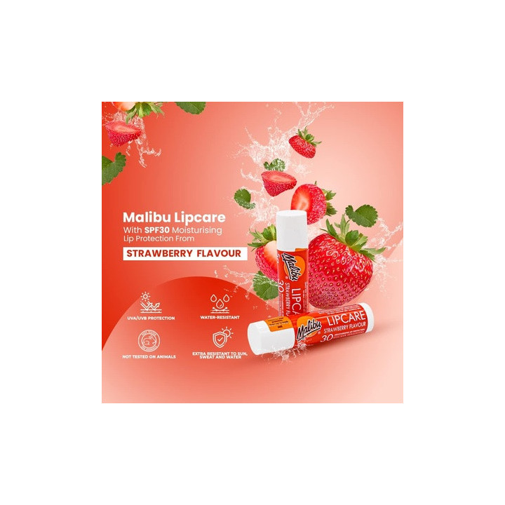 Malibu — Baume à lèvres baies, 5 g | Bellasoa Paris