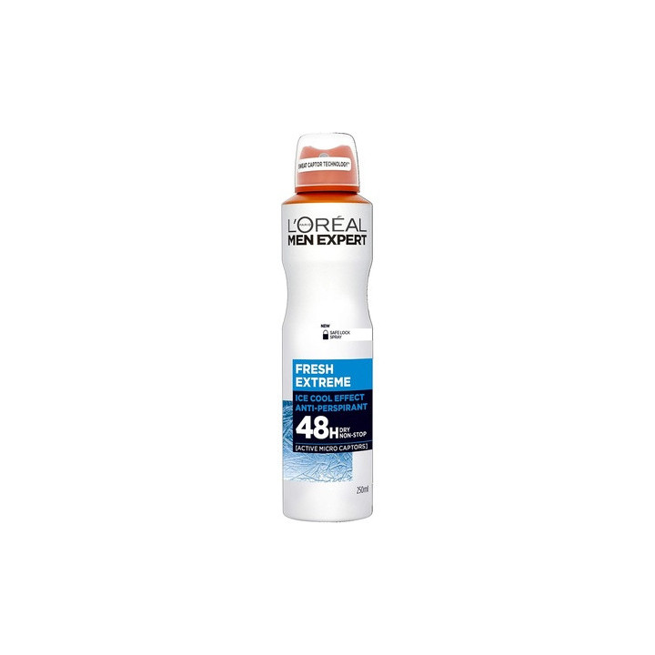 L'oreal Men Expert 250ML Anti Perspirant Deodorant Fresh Extreme | Bel