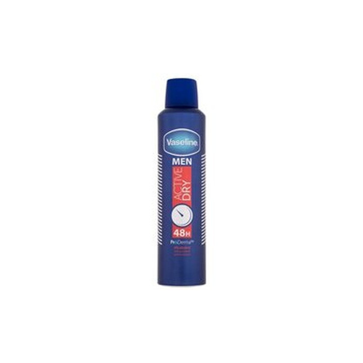 Vaseline 250ML Anti-perspirant Spray Men Active Dry | Bellasoa Paris