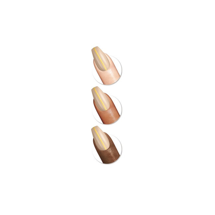 Sally Hansen Salon Effects False Nails Coffin Meet Me In The Metal | B
