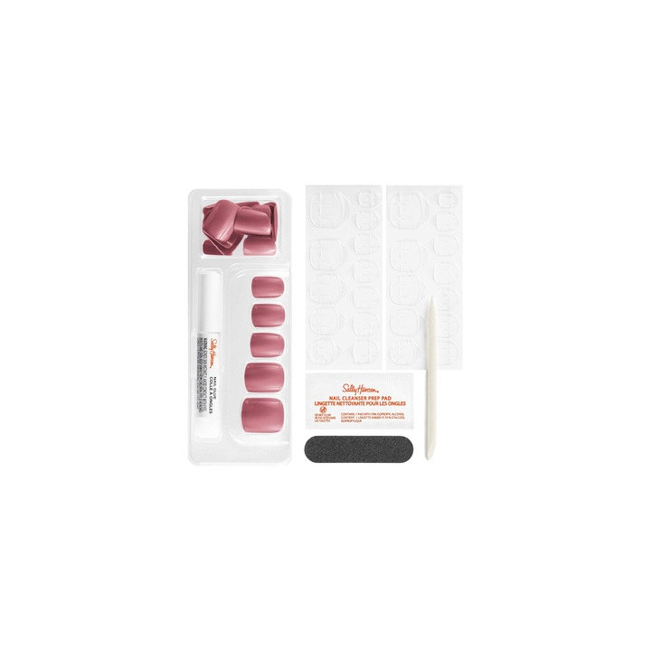 Sally Hansen Salon Effects False Nails Square Pink Clay | Bellasoa Par